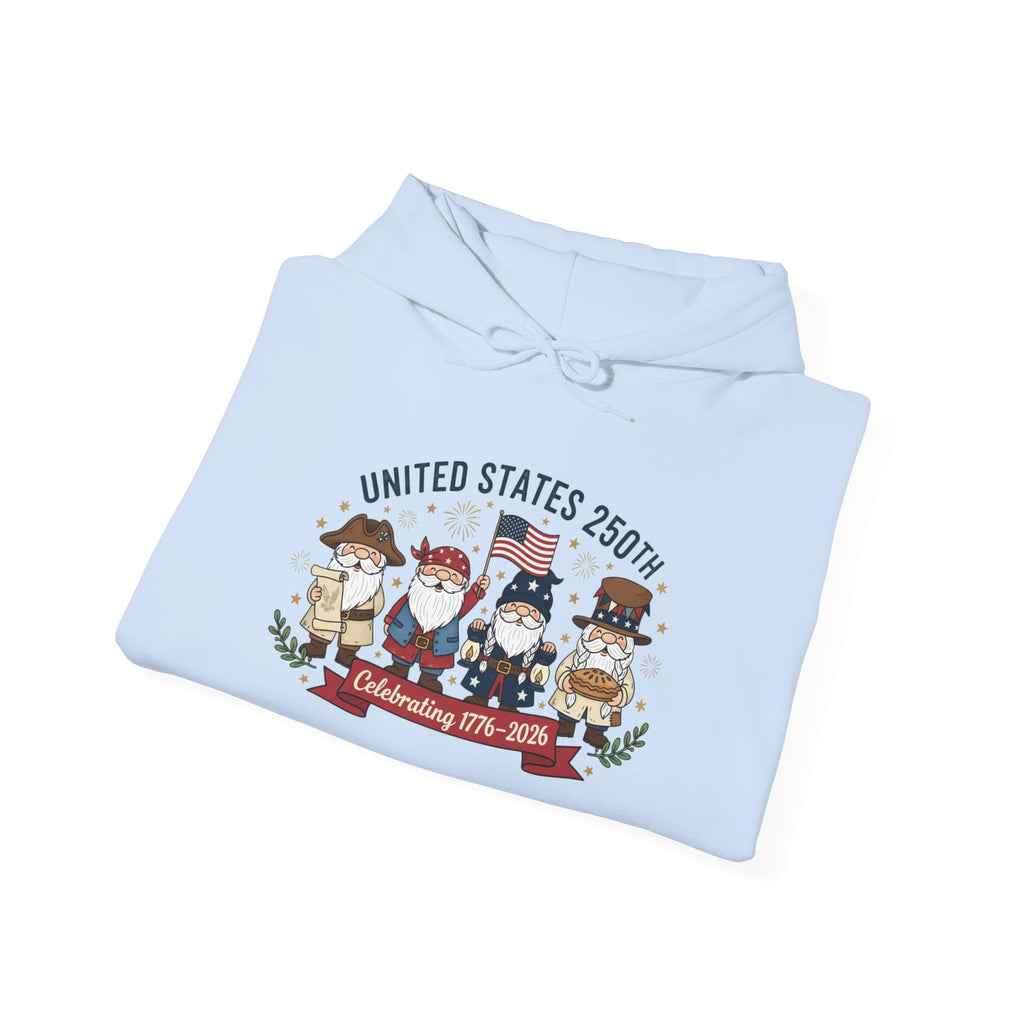 Hoodie — "United States 250th" Colonial Characters Anniversary Pullover