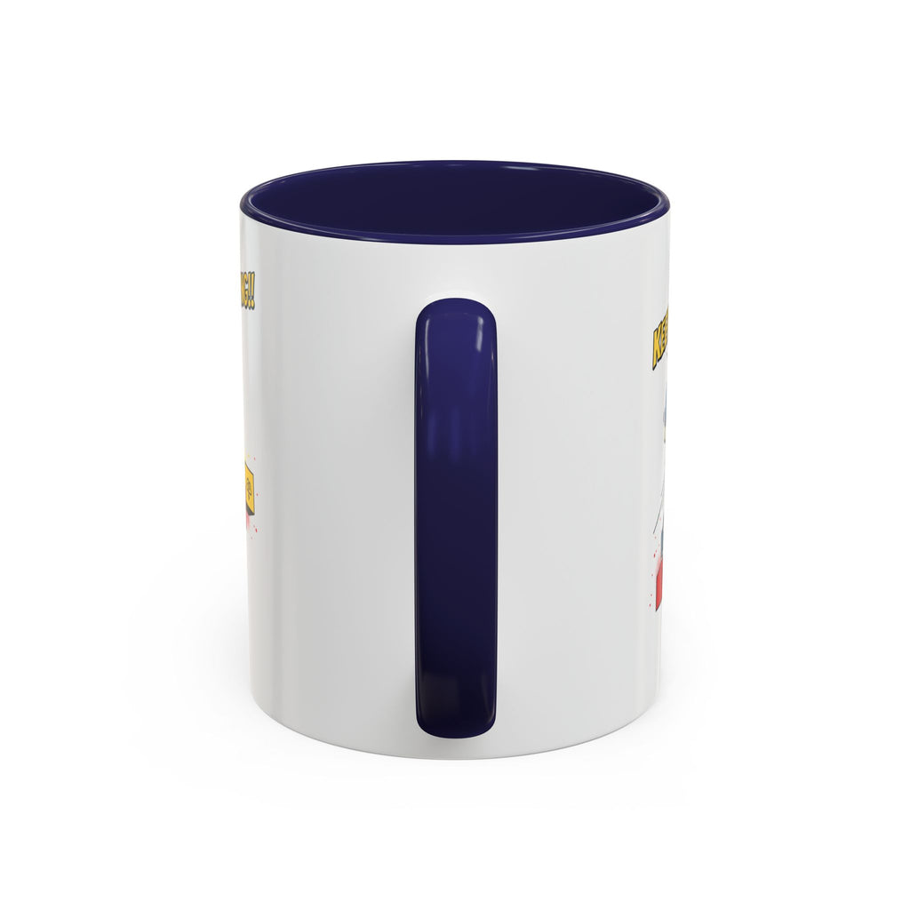 Keep Progressing Coffee Mug — Motivational Accent Mug (11/15oz)