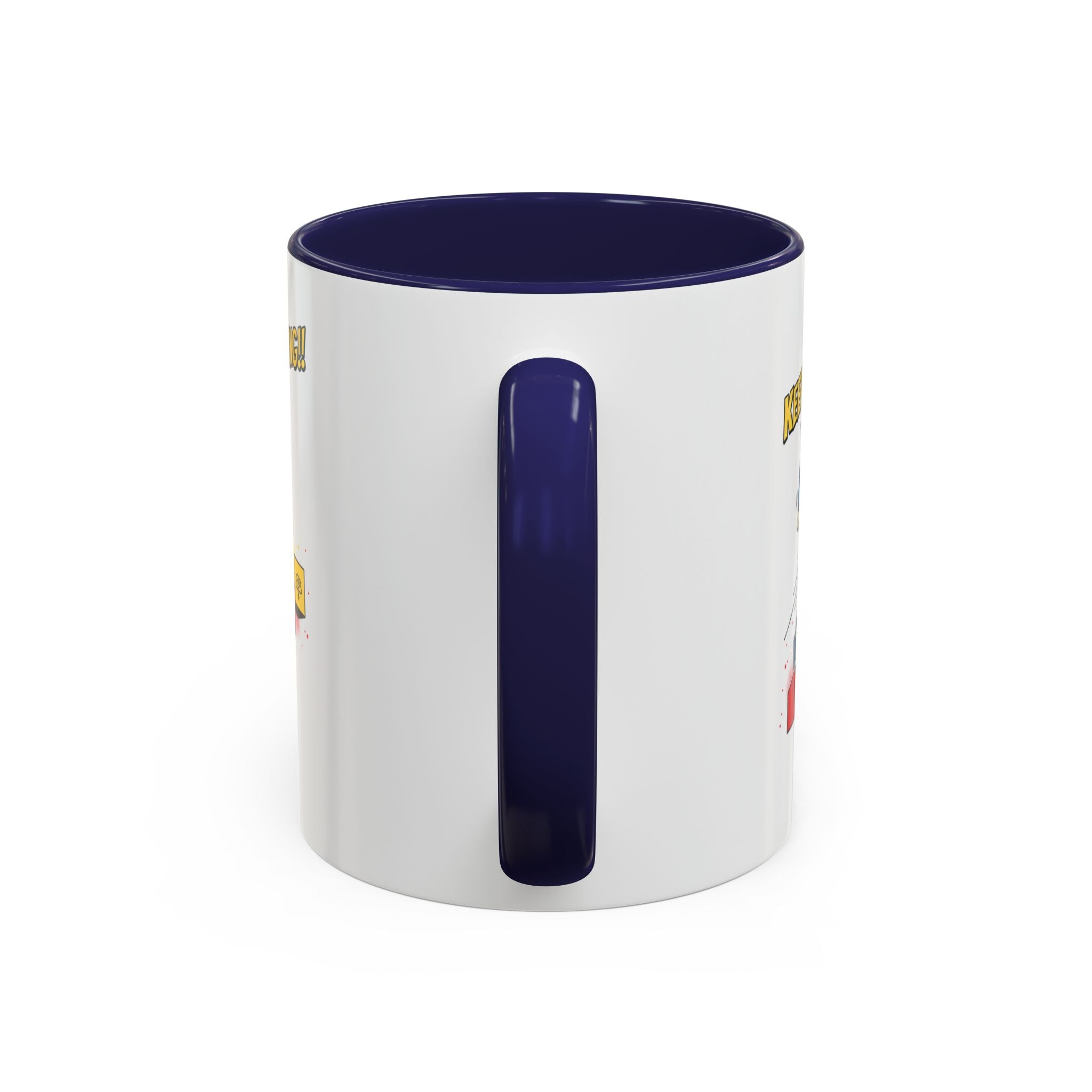 Keep Progressing Coffee Mug — Motivational Accent Mug (11/15oz)