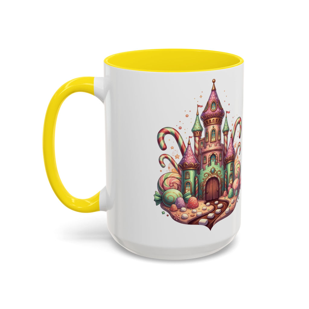 Candy Castle Coffee Mug — Whimsical Sweet Shoppe Accent Mug (11/15 oz)