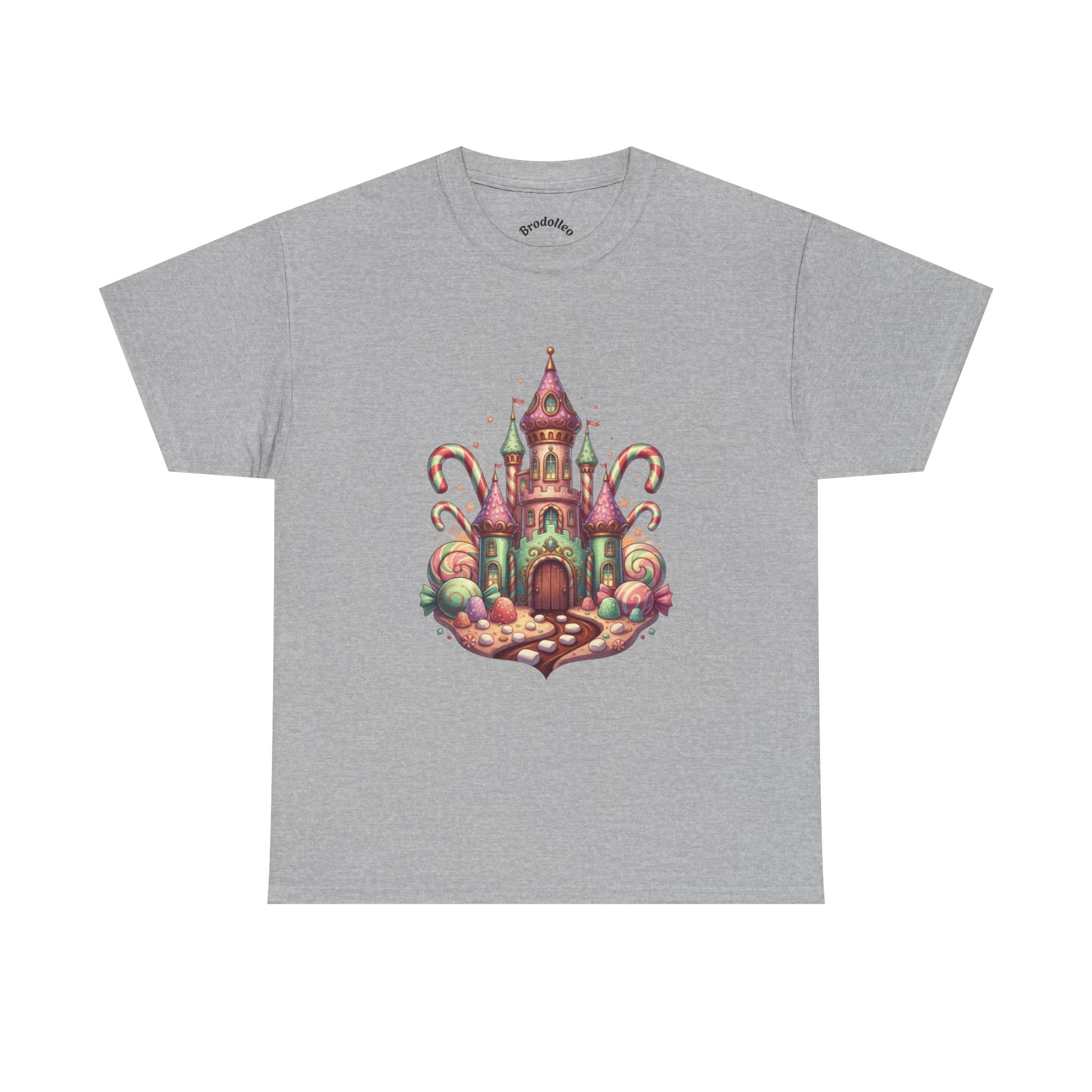 Candy Castle T-Shirt — Whimsical Fairy Tale Castle Tee