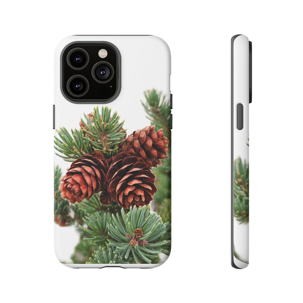 Pinecone Tough Phone Case — Protective Botanical Phone Cover