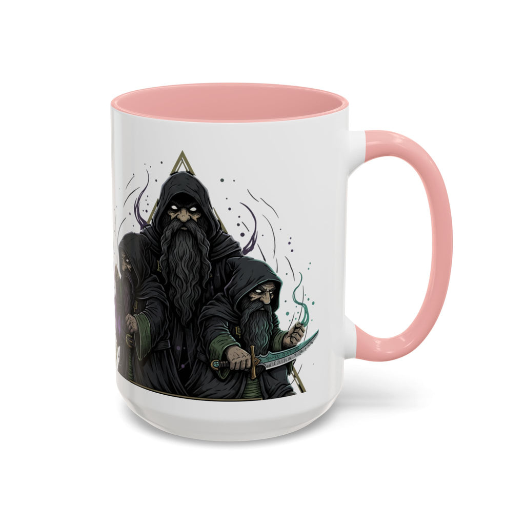 Grim Sorcerer Accent Coffee Mug – Witchy Wizard Magic 11/15oz