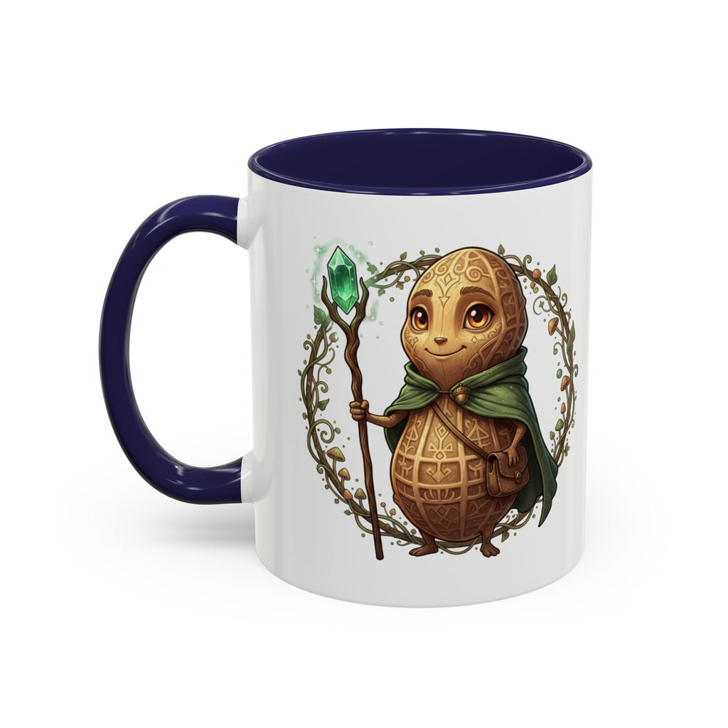 Cute Turtle Wizard Coffee Mug — Fantasy Magic Accent Mug (11/15oz)