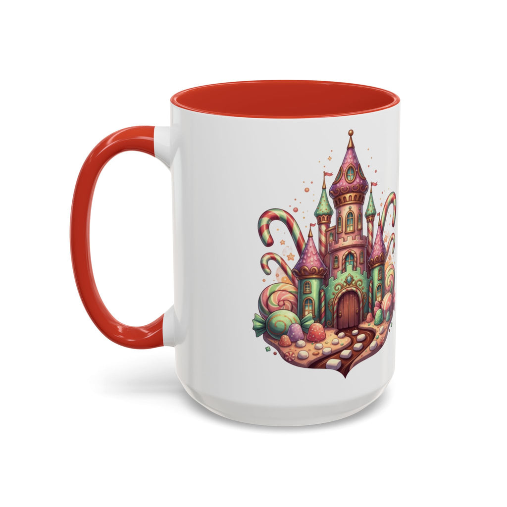 Candy Castle Coffee Mug — Whimsical Sweet Shoppe Accent Mug (11/15 oz)