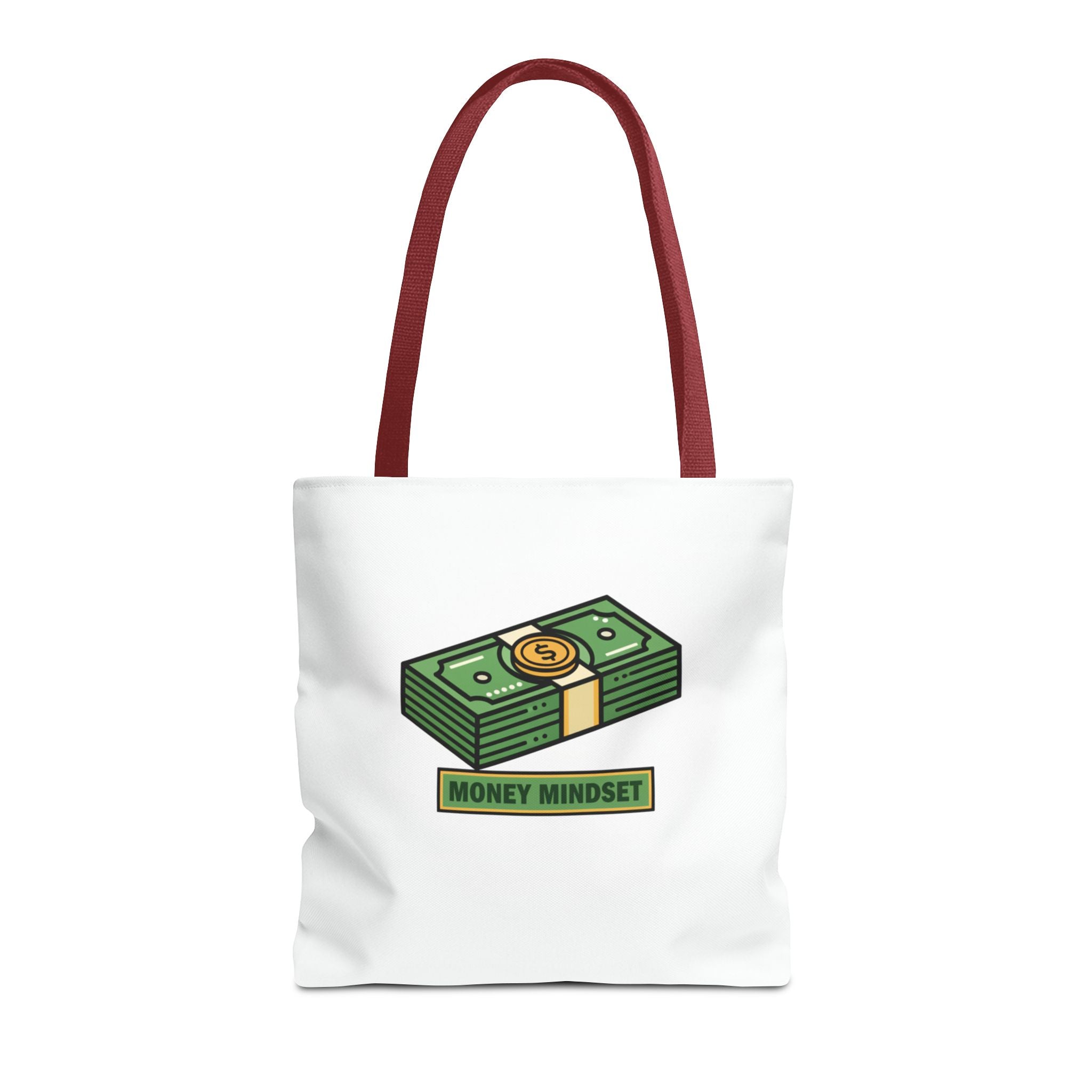 Money Mindset Tote Bag — Cash Stack Graphic Eco Shopper