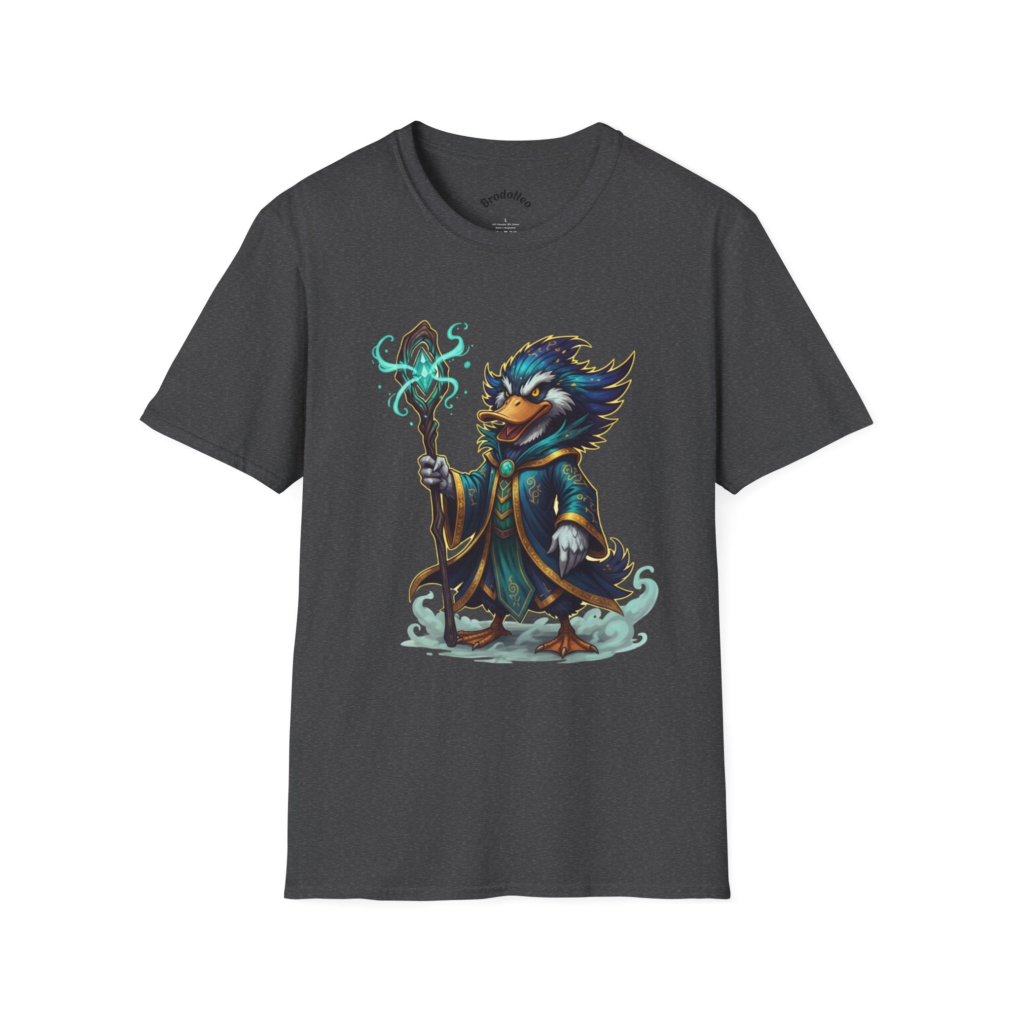 Mage Penguin Graphic T-Shirt — Cute Fantasy Wizard Penguin Tee