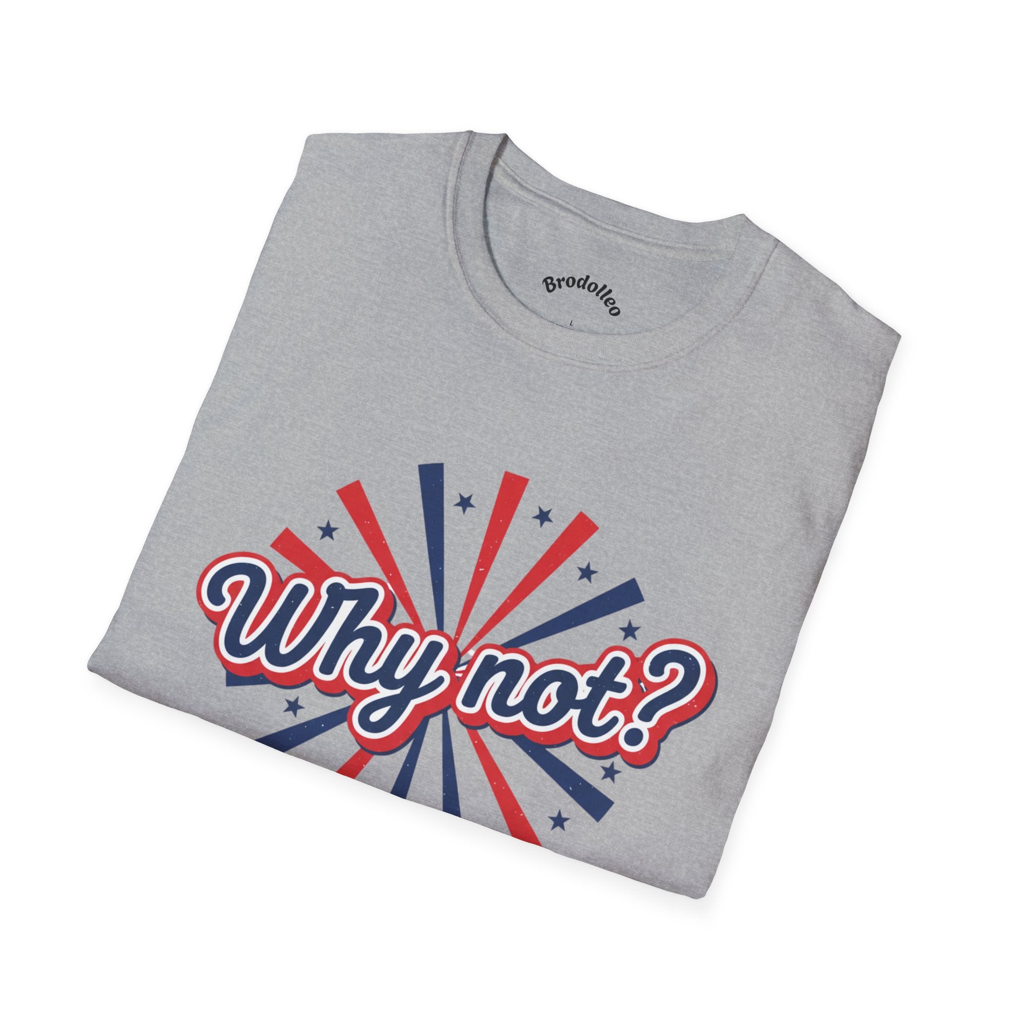 Why Not? Retro Firework Graphic T-Shirt