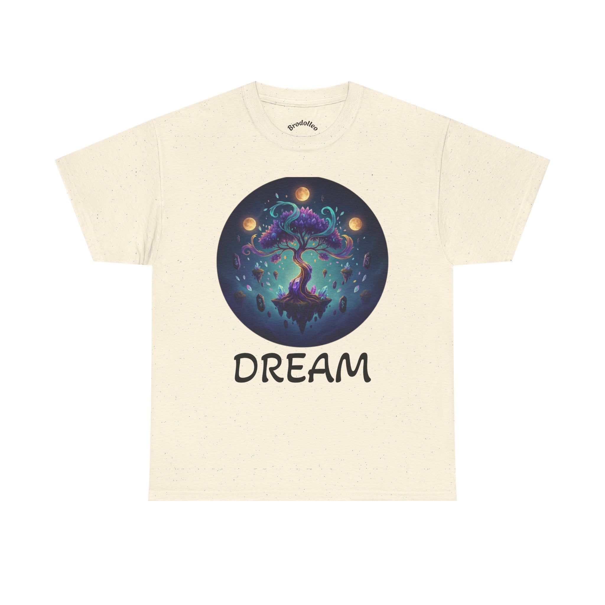Mystic Floating Tree T-Shirt — Cosmic Fantasy Nature Tee