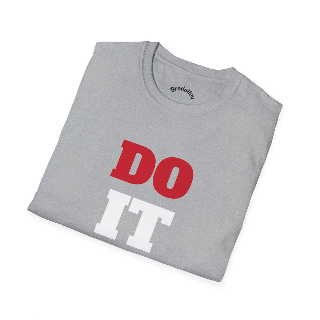 Do Anyways T-Shirt — Bold Red & Blue Motivational Tee