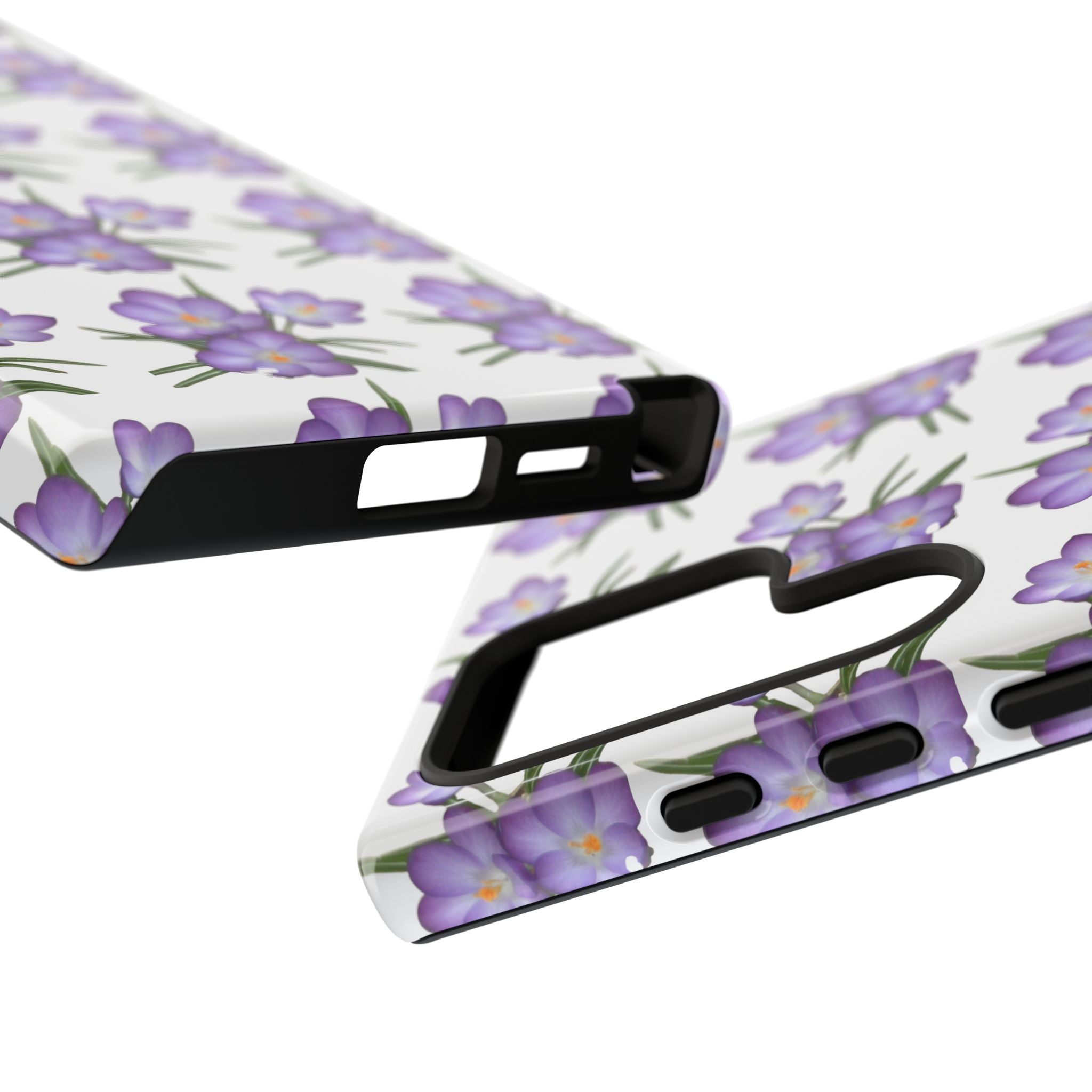 Tough Case — Purple Floral Phone Case