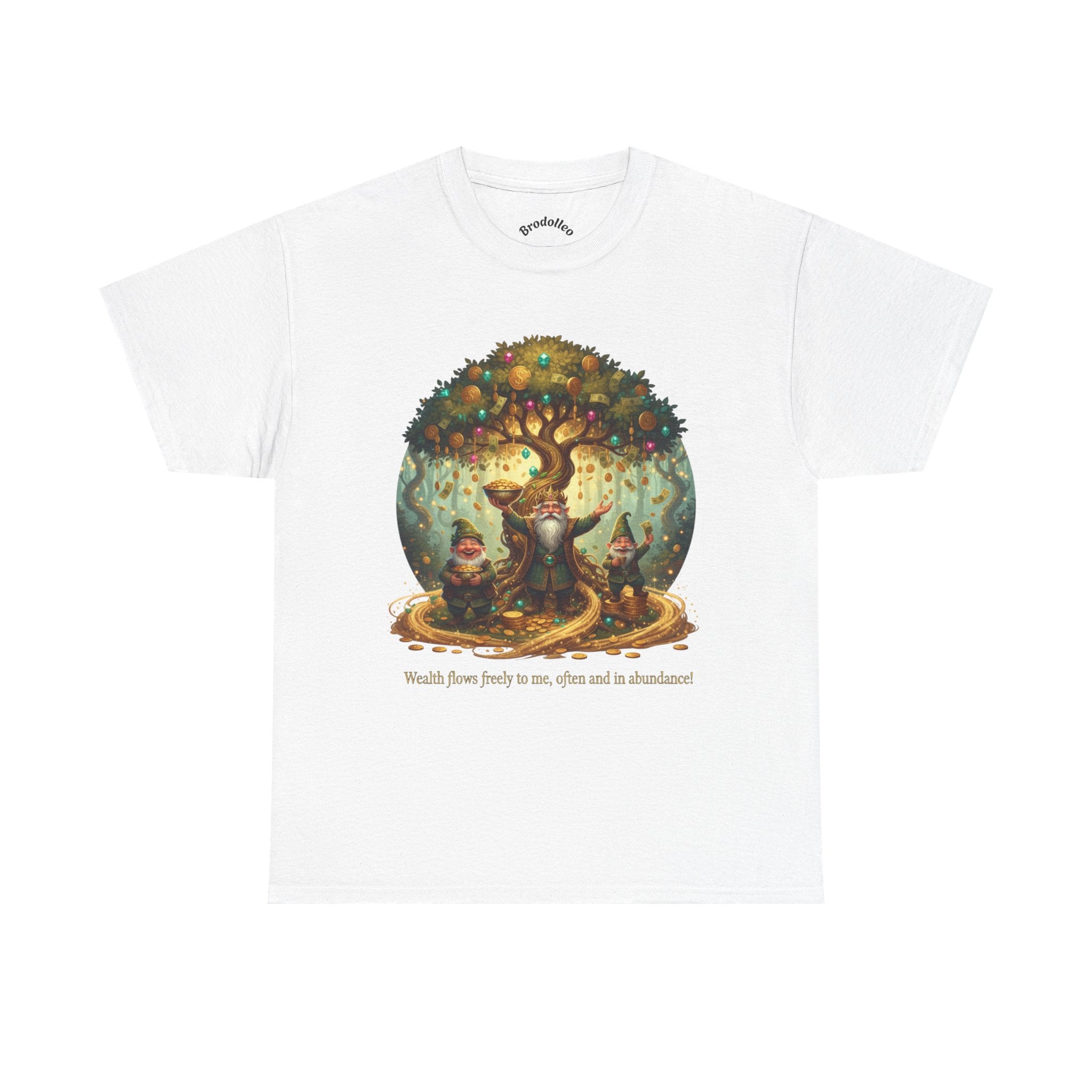 Fantasy Tree Spirits T-Shirt — "Walks from body to me, often in a shadow" Graphic Tee