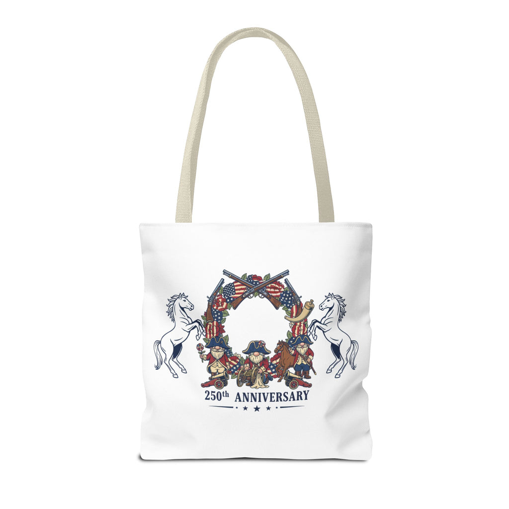 Anniversary Cowboy Tote Bag — 25th Anniversary Western Canvas Tote