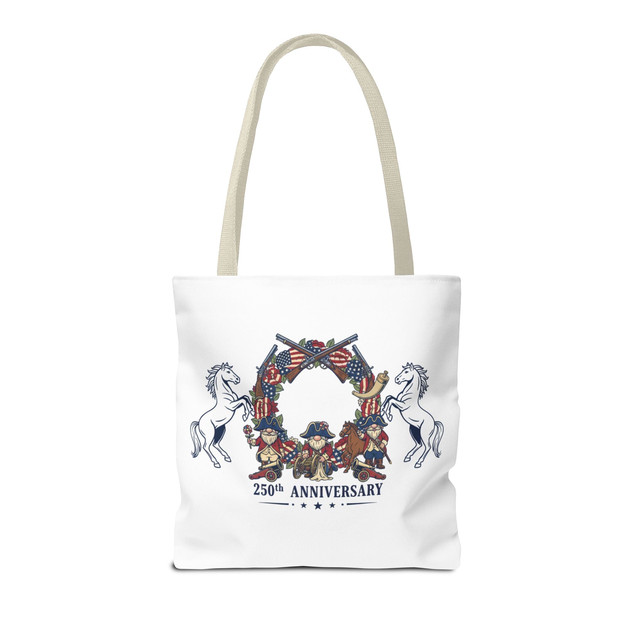 Anniversary Cowboy Tote Bag — 25th Anniversary Western Canvas Tote