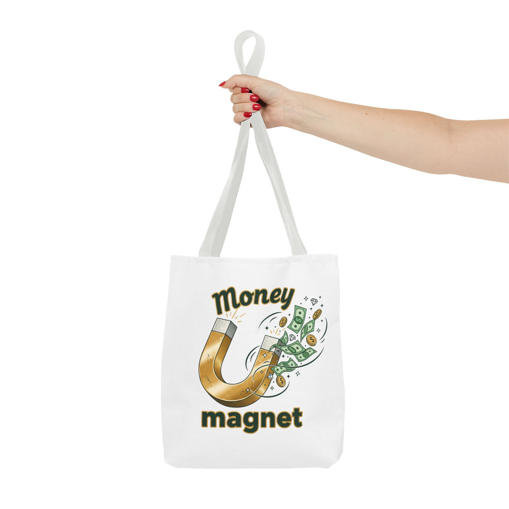 Money Magnet Tote Bag — Funny Luck & Wealth Shopping Tote