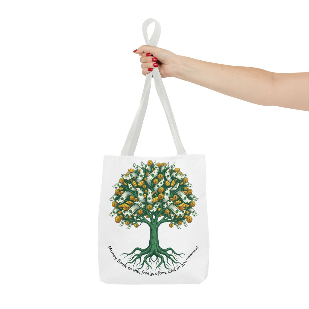 Money Tree Tote Bag — Illustrated Cash Tree Eco Shopper