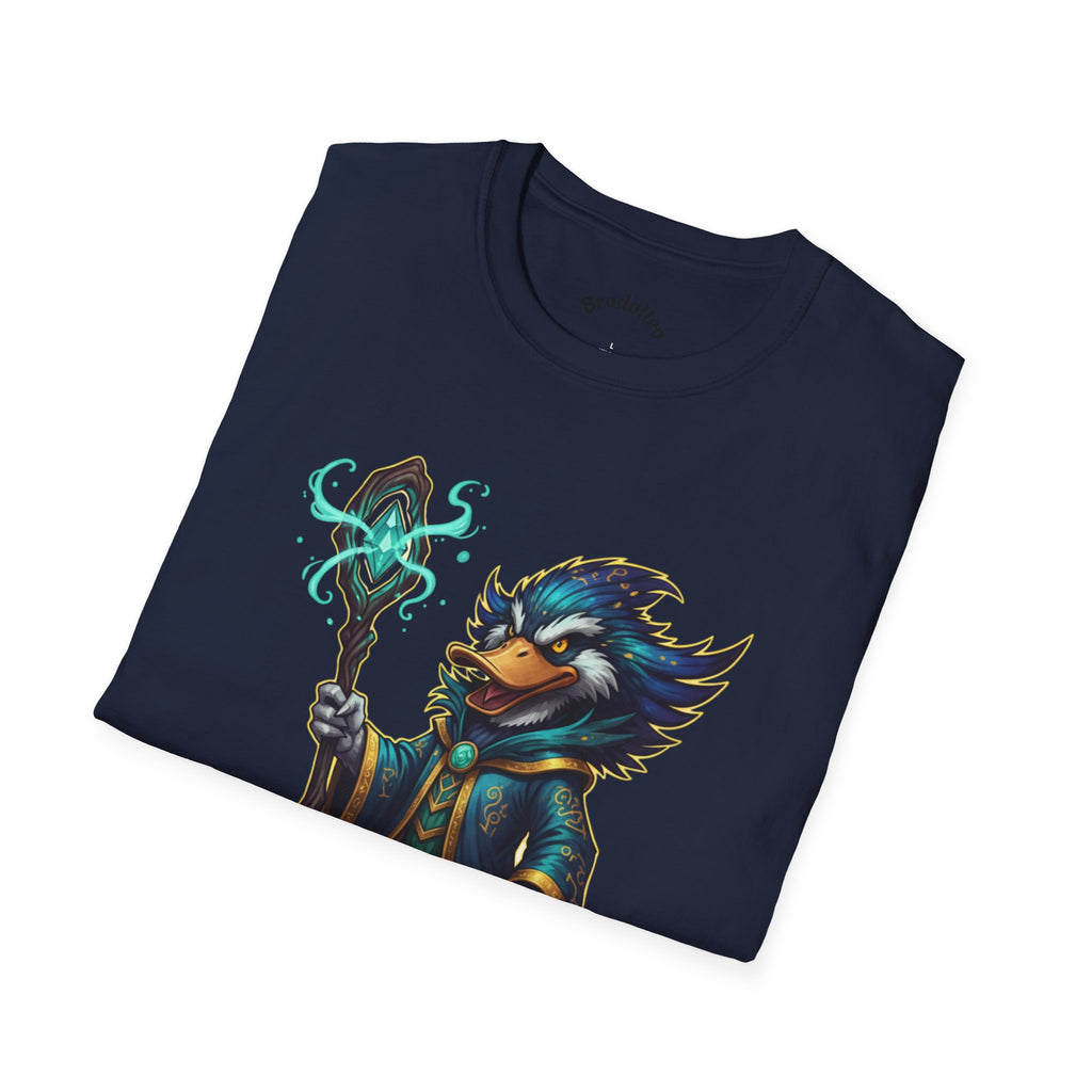 Mage Penguin Graphic T-Shirt — Cute Fantasy Wizard Penguin Tee