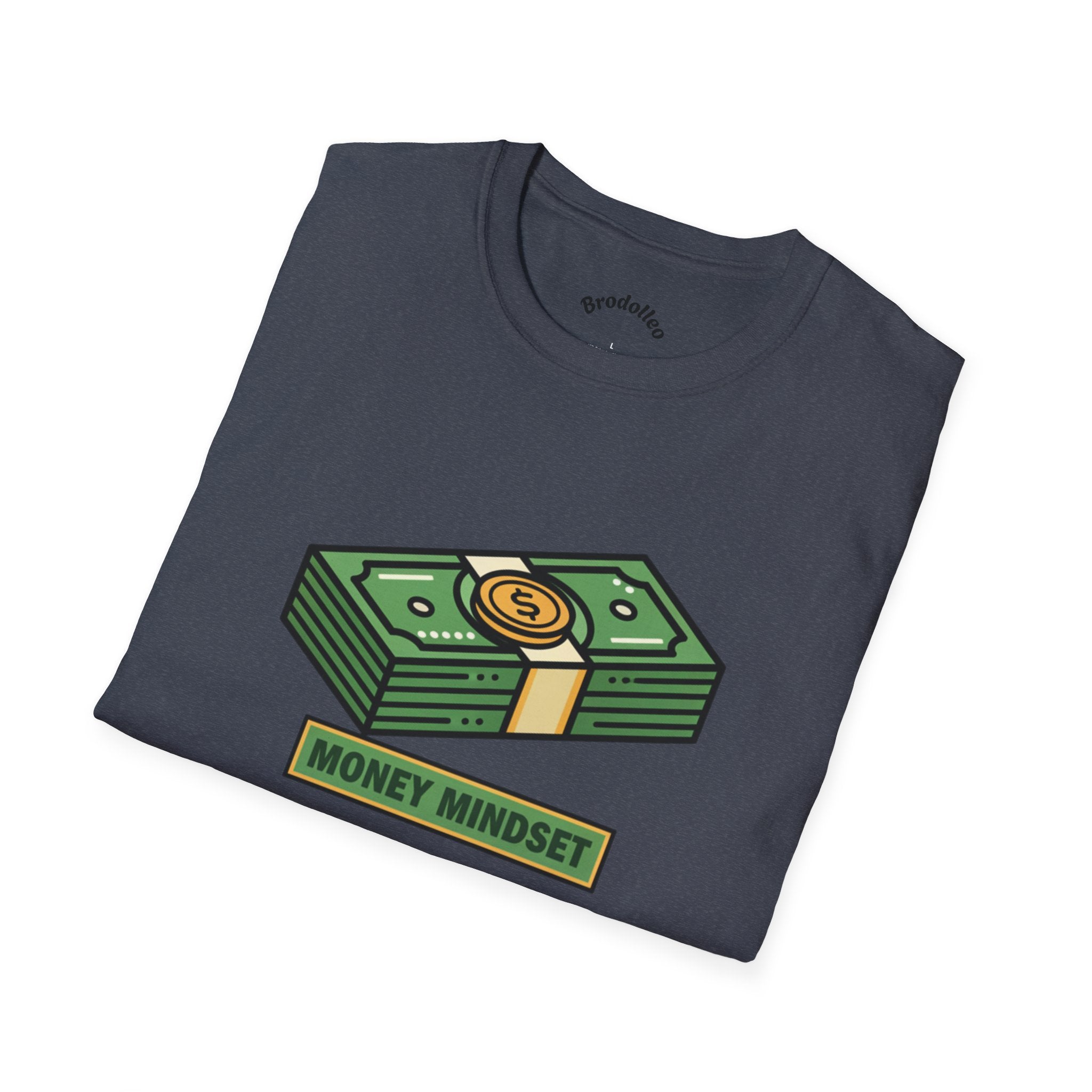 Money Mindset T-Shirt — Stacked Cash Graphic Tee for Hustlers & Entrepreneurs