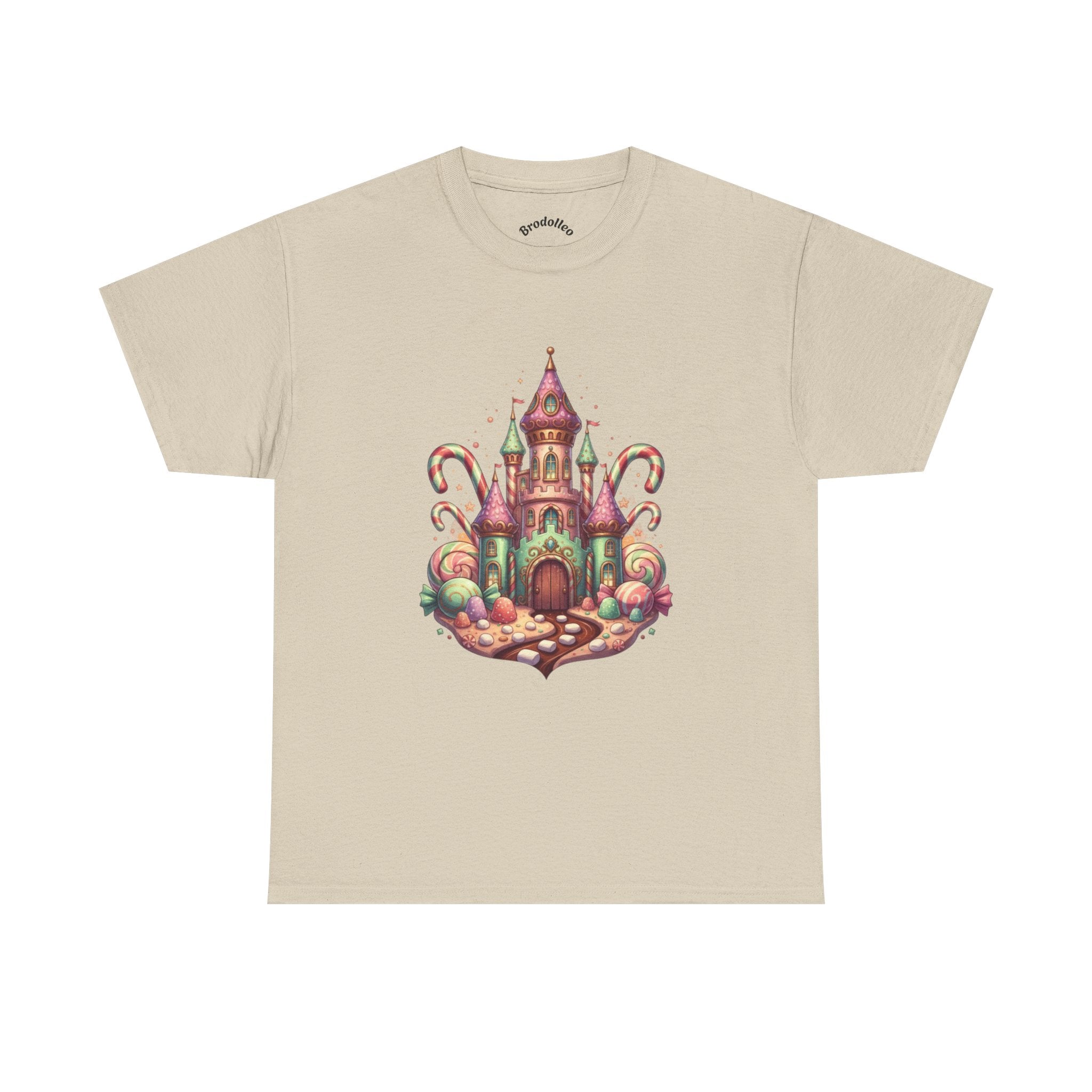 Candy Castle T-Shirt — Whimsical Fairy Tale Castle Tee