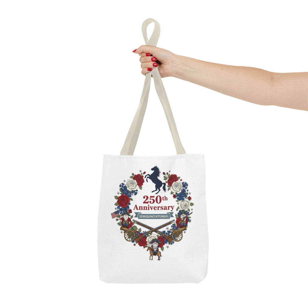 250th Anniversary Floral Wreath Tote